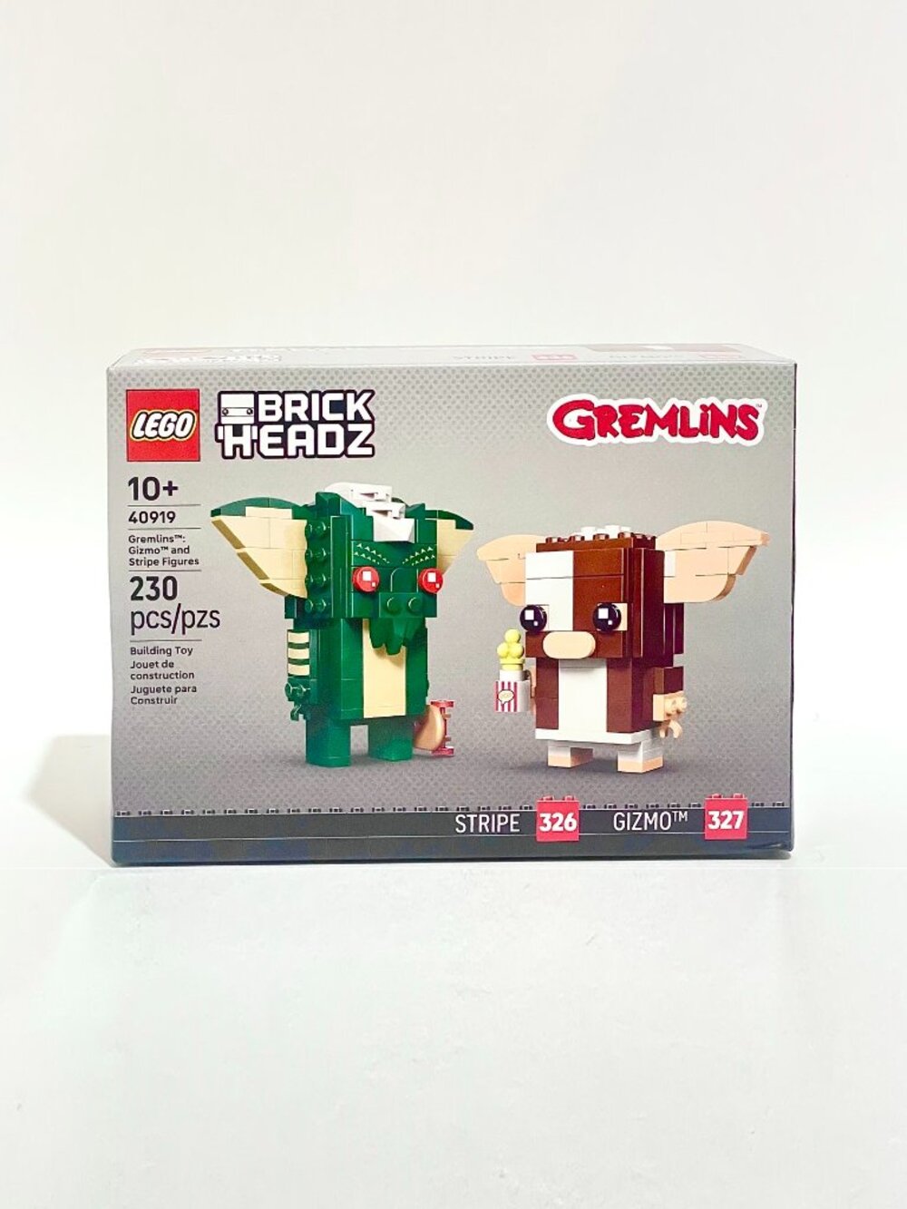 Lego Brickheadz 40919 Gremlins Gizmo and Stripe Figures NIB Sealed New In Hand